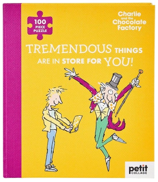 Cover for Petit Collage · Roald Dahl - Charlie and the Chocolate Factory 100 Piece Jigsaw Puzzle (MERCH) (2020)