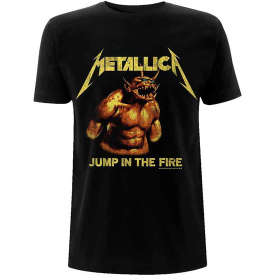 Cover for Metallica · Metallica Unisex T-Shirt: Jump In The Fire Vintage (T-shirt) [size M] (2022)
