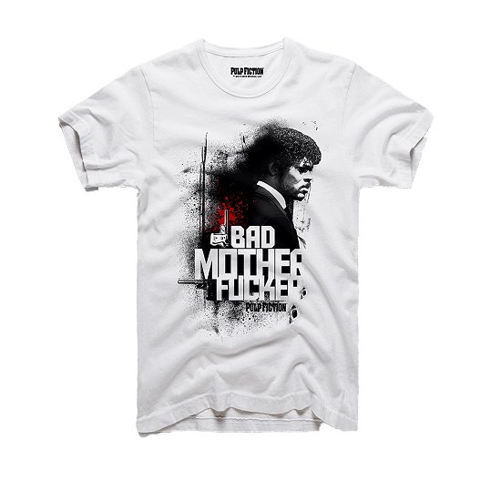 Cover for Pulp Fiction · Bad M Fucker (Kläder) [size S] [White edition] (2020)