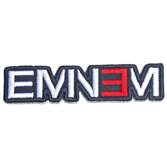 Eminem Standard Woven Patch: Cut-Out Logo - Eminem - Koopwaar -  - 5056368633577 - 