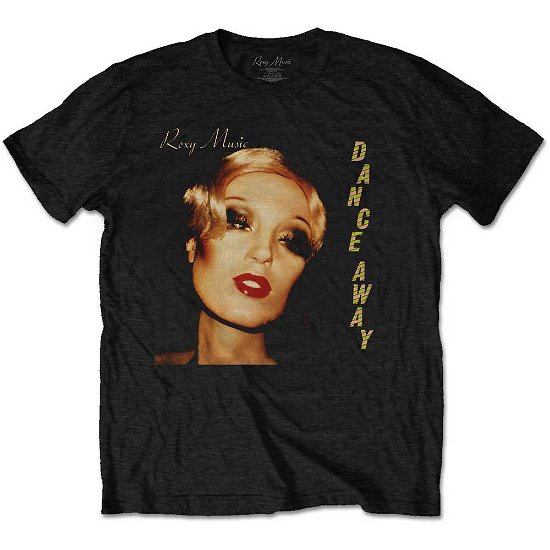Roxy Music Unisex T-Shirt: Dance Away Album - Roxy Music - Fanituote -  - 5056561021577 - 