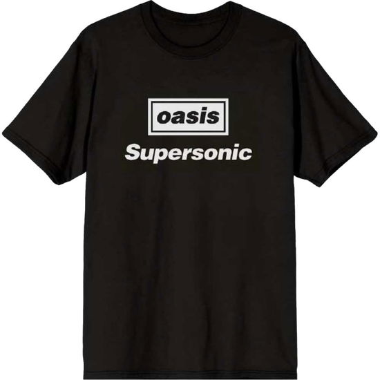 Cover for Oasis · Oasis Unisex T-Shirt: Supersonic Title (T-shirt) [size S]