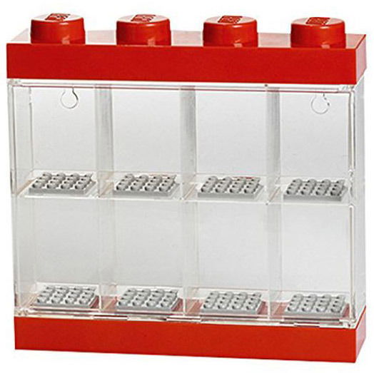 Cover for N/a · Opbergbox Lego: Minifigures Rood 8-delig (40650001) (Toys)