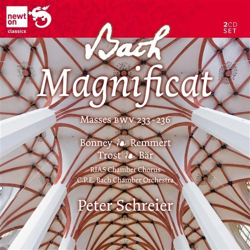 Cover for Schreier - Bonney - Remmert - Riac - Cpeb · Bach - Magnificat - Masses (CD) (2011)