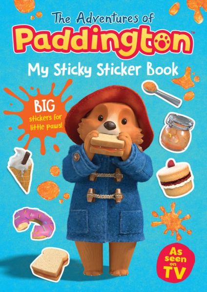 Cover for HarperCollins Children’s Books · My Sticky Sticker Book - The Adventures of Paddington (Paperback Book) (2022)