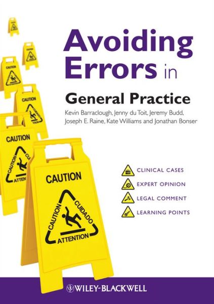 Cover for Barraclough, Kevin (Painswick Surgery, Painswick, Gloucestershire) · Avoiding Errors in General Practice - AVE - Avoiding Errors (Paperback Book) (2013)