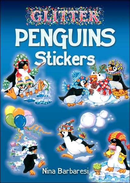 Cover for Nina Barbaresi · Glitter Penguins Stickers - Little Activity Books (MERCH) (2007)