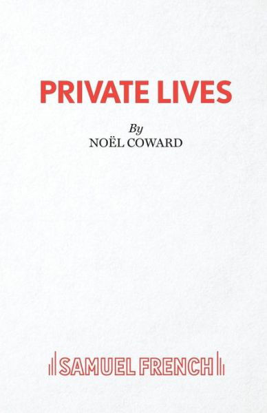 Cover for Noel Coward · Private Lives (Play) - Acting Edition S. (Taschenbuch) (1998)