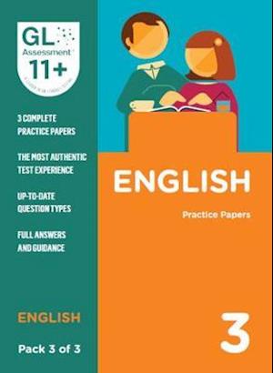 11+ Practice Papers English Pack 3 (Multiple Choice) - GL Assessment - Bücher - GL Assessment - 9780708727577 - 2. Januar 2019