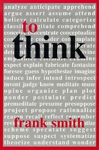 Cover for Frank Smith · To Think (Paperback Book) [New Ed. edition] (1991)