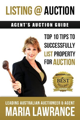 Cover for Maria Lawrance · Agents Auctions Guide- Top 10 Tips to Successfully List Property for Auction (Pocketbok) (2014)