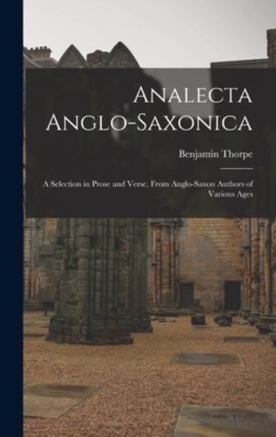 Cover for Benjamin Thorpe · Analecta Anglo-Saxonica (Buch) (2022)