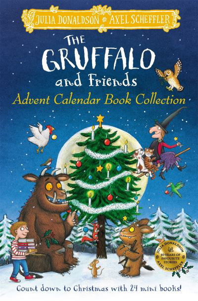 Cover for Julia Donaldson · The Gruffalo and Friends Advent Calendar Book Collection: the perfect book advent calendar for children this Christmas! (Hardcover Book) (2023)