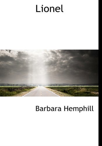 Cover for Barbara Hemphill · Lionel (Gebundenes Buch) (2010)