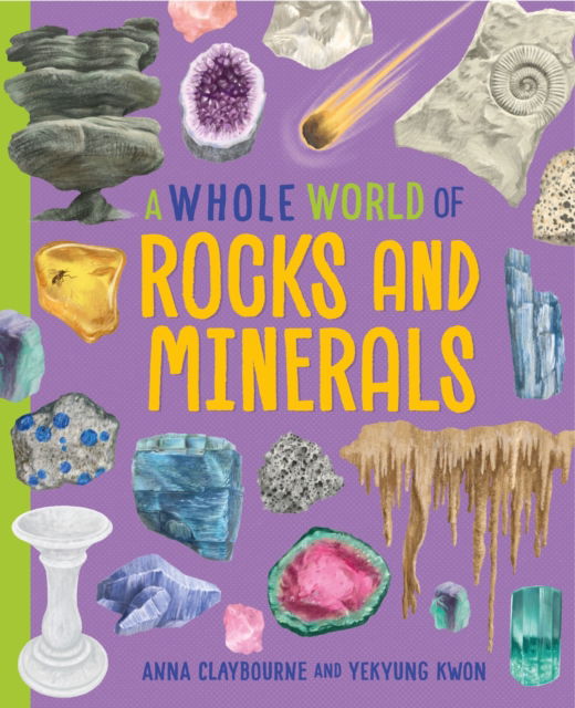 Cover for Anna Claybourne · A Whole World of...: Rocks and Minerals - A Whole World of... (Inbunden Bok) (2025)