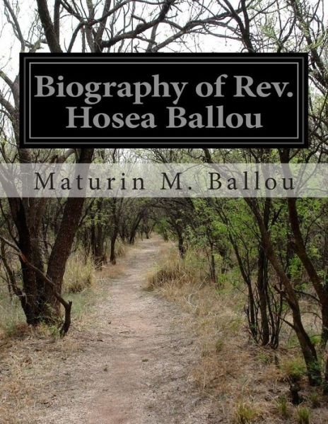 Cover for Maturin M Ballou · Biography of Rev. Hosea Ballou (Pocketbok) (2014)