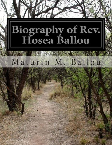 Cover for Maturin M Ballou · Biography of Rev. Hosea Ballou (Paperback Book) (2014)