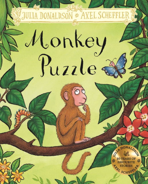 Cover for Julia Donaldson · Monkey Puzzle: Hardback Gift Edition (Hardcover bog) (2023)