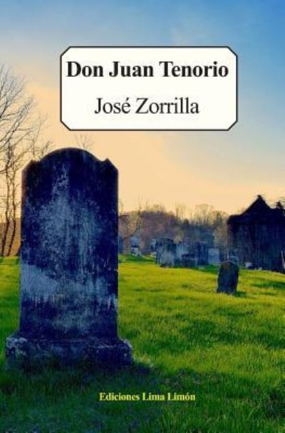 Cover for Jose Zorrilla · Don Juan Tenorio (Paperback Book) (2017)