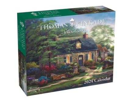 Thomas Kinkade Studios 2024 Day-to-Day Calendar - Thomas Kinkade - Produtos - Andrews McMeel Publishing - 9781524883577 - 5 de setembro de 2023
