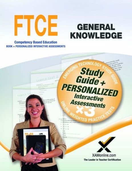 Cover for Sharon Wynne · Ftce General Knowledge Book and Online (Paperback Book) (2015)