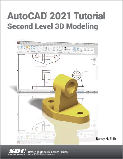 Cover for Randy H. Shih · AutoCAD 2021 Tutorial Second Level 3D Modeling (Paperback Book) (2020)