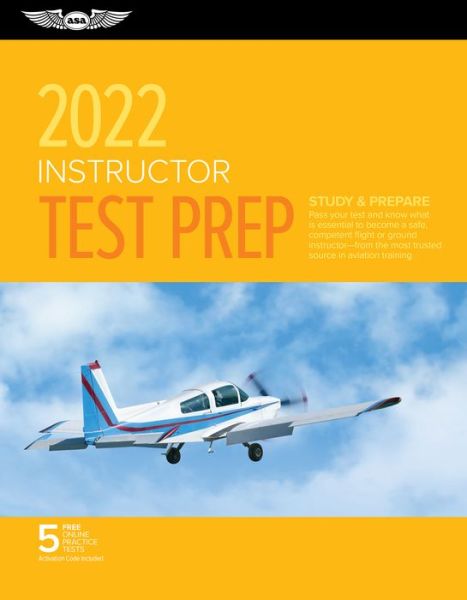 Cover for Asa Test Prep Board · Instructor Test Prep 2022 (Paperback Book) (2022)