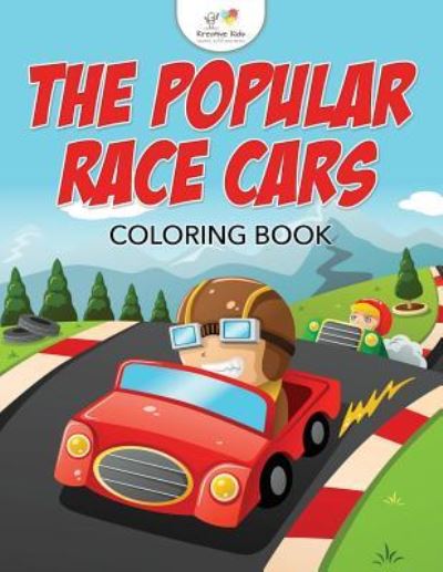 Cover for Kreative Kids · The Popular Race Cars Coloring Book (Paperback Book) (2016)