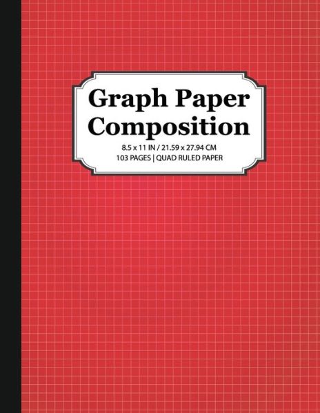 Graph Paper Composition Notebook - Math Wizo - Kirjat - Independently Published - 9781689603577 - perjantai 30. elokuuta 2019