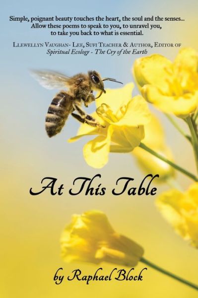 Cover for Raphael Block · At This Table (Paperback Book) (2020)