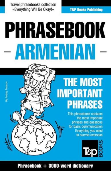 Cover for Andrey Taranov · English-armenian Phrasebook and 3000-word Topical Vocabulary (Paperback Book) (2015)