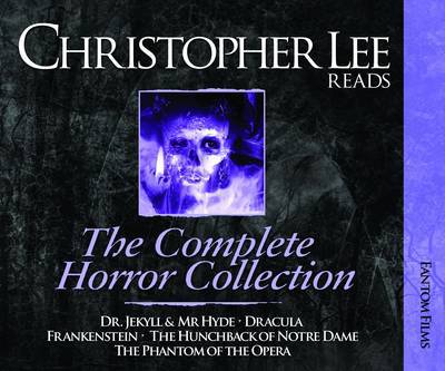 Cover for Bram Stoker · Christopher Lee Reads: Dracula, Frankenstein, Phantom of the Opera, The Hunchback of Notre Dame and Dr Jekyll &amp; Mr Hyde (Audiobook (CD)) (2010)