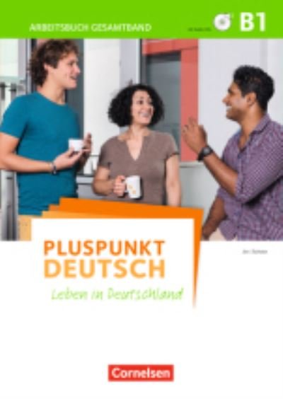 Cover for Pluspunkt Deutsch: Arbeitsbuch B1 mit Losungen + CDs (Book) (2016)