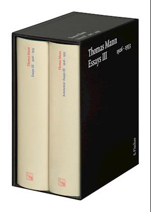 Cover for Thomas Mann · Essays III 1926–1933 (Book) (2025)