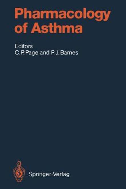 Cover for Clive P Page · Pharmacology of Asthma - Handbook of Experimental Pharmacology (Paperback Book) [Softcover reprint of the original 1st ed. 1991 edition] (2012)