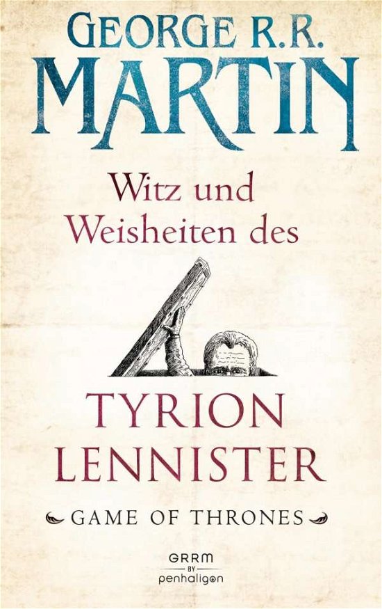 Cover for Martin · Witz und Weisheiten des Tyrion L (Buch)