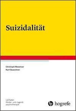 Cover for Wewetzer · Suizidalität (Buch)