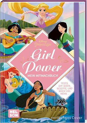 Cover for Nelson Verlag · Disney Prinzessin: Girl Power - Eintragbuch (Taschenbuch) (2022)