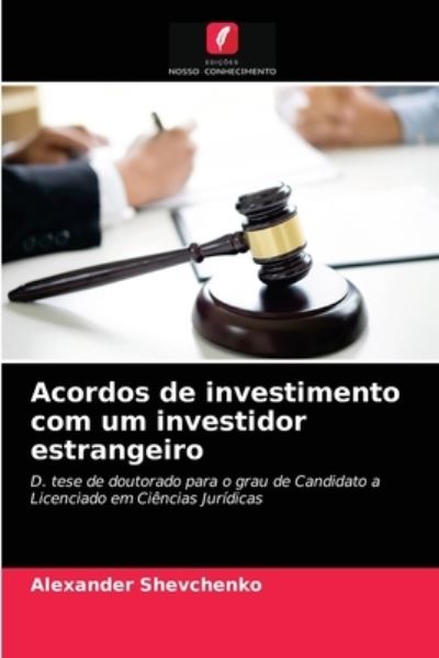 Cover for Shevchenko · Acordos de investimento com (N/A) (2021)