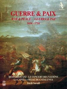 Cover for Hesperion Xxi · War &amp; Peace 1614-1714 (CD) (2015)