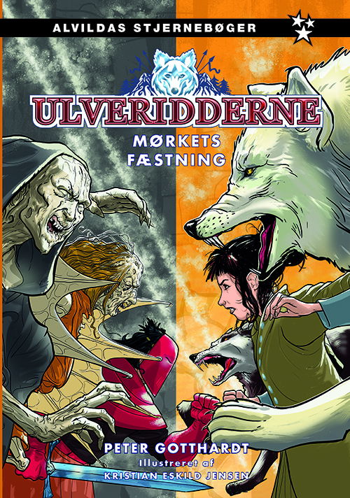 Cover for Peter Gotthardt · Ulveridderne: Ulveridderne 3: Mørkets fæstning (Indbundet Bog) [1. udgave] (2019)