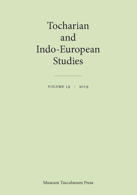 Cover for Olsen · Tocharian and Indo-European Studies 19 (Taschenbuch) (2019)