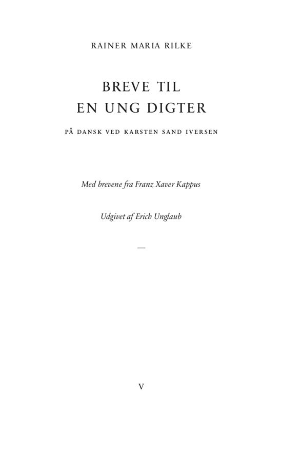 Cover for Rainer Maria Rilke · Bestiarium: Breve til en ung digter (Sewn Spine Book) [1.º edición] (2020)