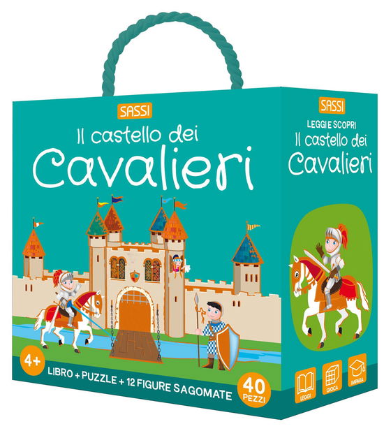 Il Castello Dei Cavalieri. Ediz. A Colori. Con Puzzle Gigante - Matteo Gaule - Boeken - - 9788830329577 -