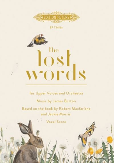 The Lost Words - James Burton - Livros - Edition Peters - 9790577018577 - 13 de maio de 2021