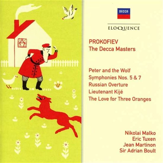 Cover for Sir Adrian Boult / Jean Martinon / Eric Tuxen / Nikolai Malko · Prokofiev: The Decca Masters (CD) (2020)