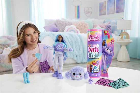 Barbie Cutie Reveal Cozy Series Barbie with Poodle - Barbie - Merchandise -  - 0194735106578 - 29. Juni 2023