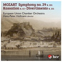 Cover for Mozart · Mozart Symphony no. 29 K.201, Kassation K.63, Divertimento K.251 (CD) (2013)