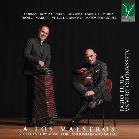 Cover for Furia, Fabio &amp; Alessandro Deiana · A Los Maestros-20th Cent. Music For Bandoneon &amp; Guitar (CD) (2021)