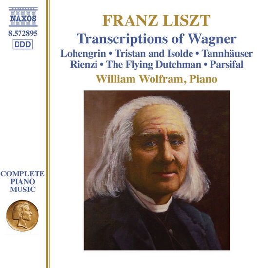 Cover for Liszt / Wolfram,william · Transcriptions of Wagner (CD) (2013)
